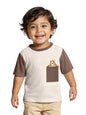 The Souled Store Regular T-Shirt: Mocha Mousse Regular Fit Graphic Printed Half Sleeve Boys Cotton T-Shirts