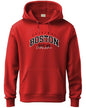 ADRO Men's Cotton Neck Hooded Sweatshirt (H24-BOST-RD-S_Red)