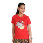 Rupa Colors Playsure Printed Cotton Blended Round Neck Womens T-Shirt, Short-Sleeve, Pack of 1