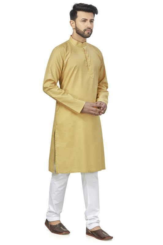 Be Active MenS Traditional Solid Full Sleeves Kurta || Cotton Kurta For Men || Men Kurta For Wedding || Kurta For Men (N-Rfsk00