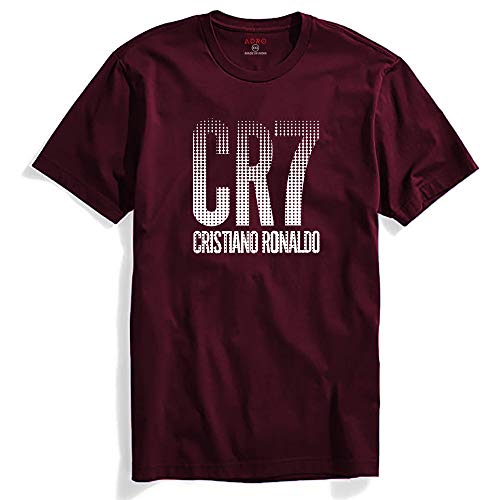 ADRO Design Printed Maroon T-Shirt for Men & Women (Maroon; XL)
