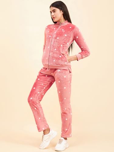 Sweet Dreams Women Solid Tracksuit