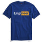 ADRO Engineer Mens Cotton Printed T-Shirt (R21-M-EGN-RB_Royal Blue_XL)