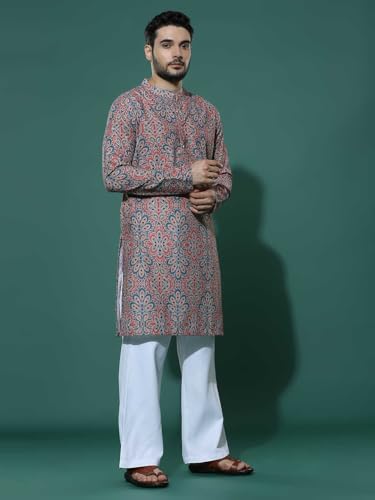 Greciilooks Kurta For Men | Kurta Set For Men | Kurta Pyjama Set For Men | Kurta Set For Men Kurta For Men With Sequin Embroider