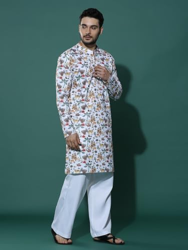 Greciilooks Kurta For Men | Kurta Set For Men | Kurta Pyjama Set For Men | Kurta Set For Men Kurta For Men With Sequin Embroider