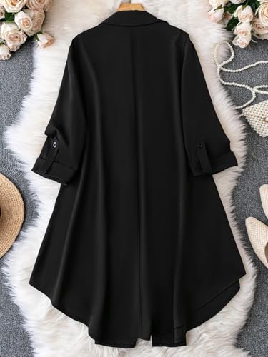 Leriya Fashion Rayon Women Above The Knee Western Dress (LF-WD1099&WD1143_Black