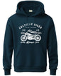 ADRO Men's Cotton Blend Neck Hooded Sweatshirt (H24-AME-SB_Teal