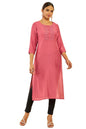Soch Women's Viscose Regular Fit Kurta