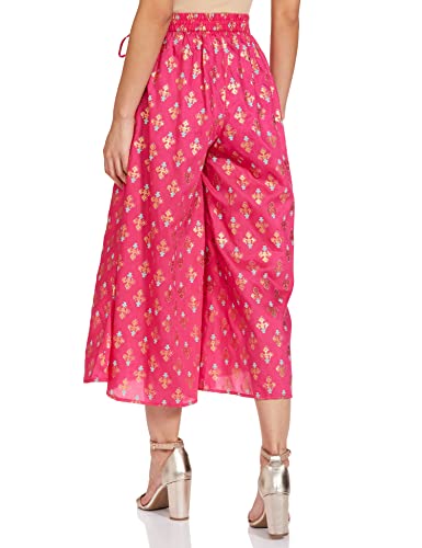 Aurelia Printed Strechable Culotte For Women | Calf Length Culotte For Women