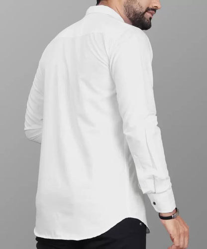 Tee Projekt Casual Cotton Long Sleeve Shirt for Men Formal Wear Regular Wear