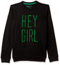 Pepe Jeans BoyS Cotton Sweatshirt (Pibt200038_Black_12)