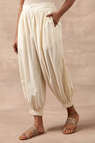 Folksong Pure Cotton Strechable Salwar For Women | Pure Cotton Salwar For Women | Patiala Pants For Women | W For Woman