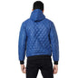 Campus Sutra Mens Black Solid Quilted Puffer Regular Fit Bomber Jacket for Winter Wear | Hooded Collar | Full Sleeve | Zipper |