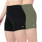 Xjarvis Lucia Shorts For Women Stretchable, Yoga Shorts Soft, Squat-Proof & Breathable, Cycling, Running For Skin Fit Tights & G
