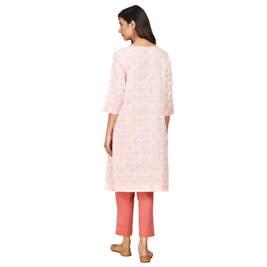 Fabindia Women's Kurta Knee Length