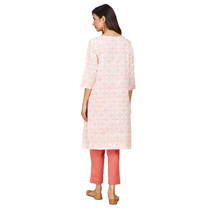Fabindia Women's Kurta Knee Length