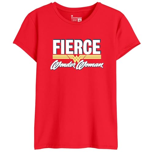Bon Organik Womens Regular Fit T-Shirt (BON11511_Red
