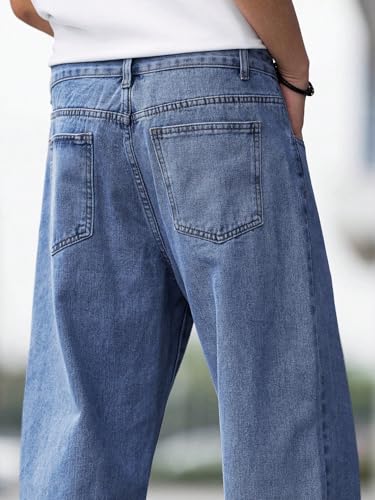 Kotty MenS Vintage Wash With A Modern Twist Faded Jeans(Blue,32)