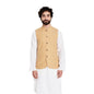 Fabindia Men Chinese Collar Nehru Jacket Cotton_XS