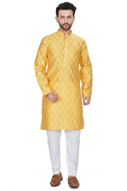 Be Active MenS Traditional Jacquard Full Sleeves Kurta || Cotton Kurta For Men || Men Kurta For Wedding || Kurta For Men (My000