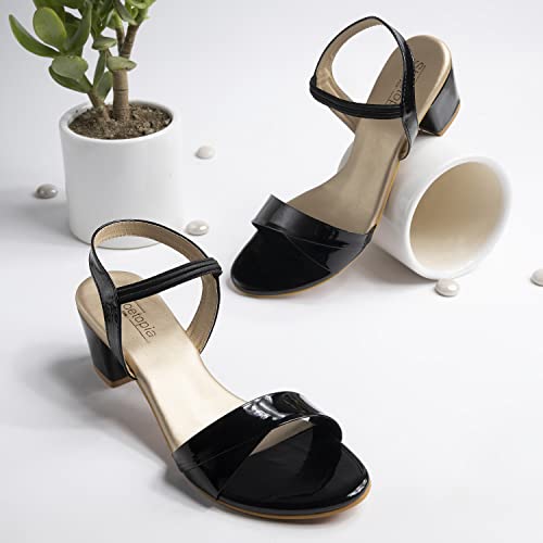 Shoetopia Womens Platform Heel Sandal (4 Uk)