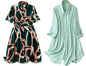 Leriya Fashion Rayon Women Above The Knee Western Dress (LF-WD1099&WD1143_Green