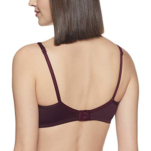 Lyra Lux 501 Plunge Underwired Everyday Bra (Wine)