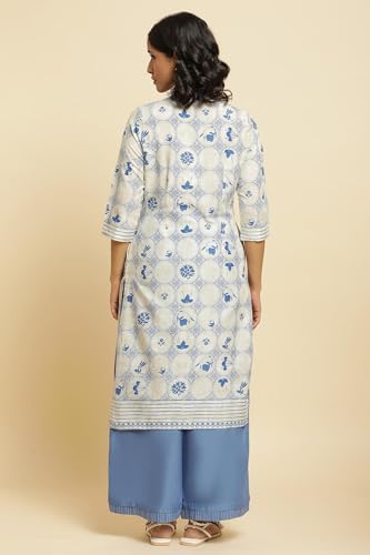 W for Woman Women's Rayon Kurta With Pant