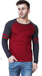 Veirdo Mens Full Sleeve Round Neck Cotton Regular Fit T-Shirt -
