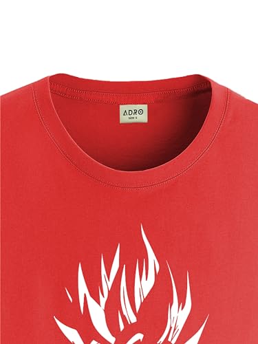 ADRO Tshirt for Men | Printed T Shirt for Men | 100% Cotton T-Shirt |Printed T Shirt | T-Shirts | RN24-GOK