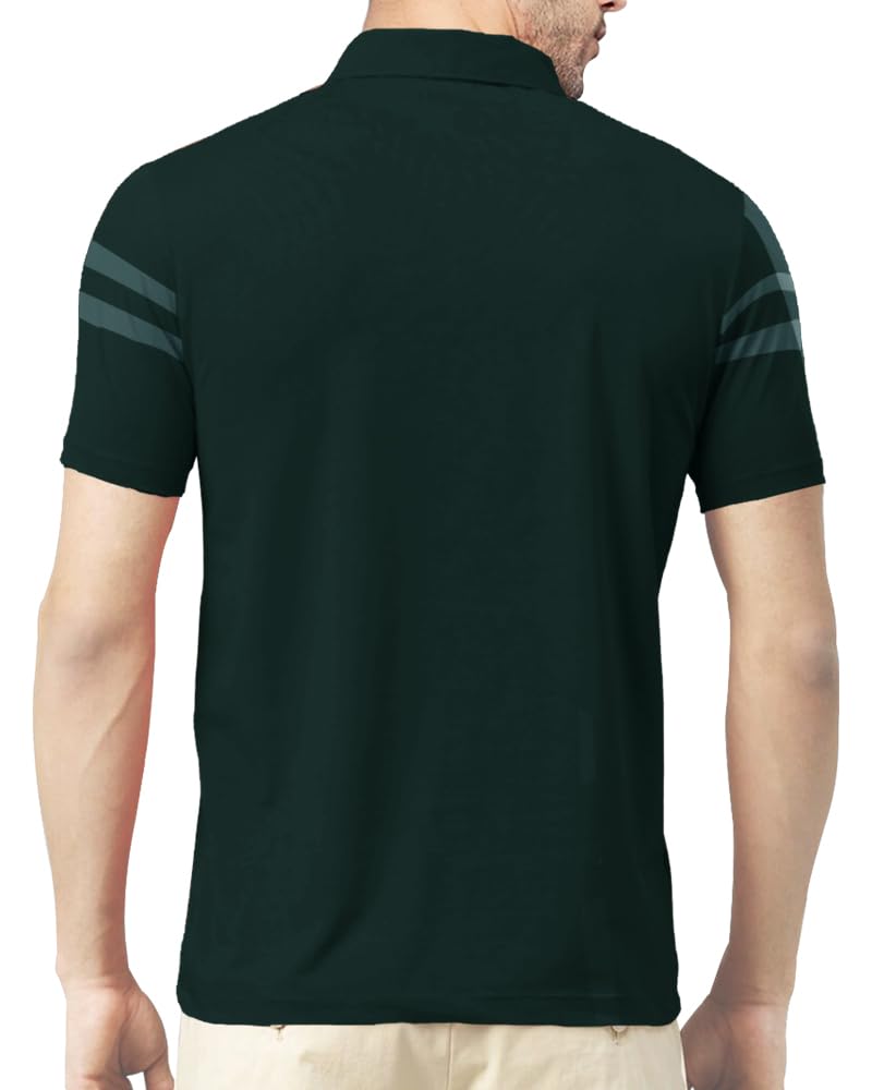 Noble Monk MenS Regular Fit Polo T Shirt |Half Sleeves |Collar Tshirts T Shirt | Casual Tshirt
