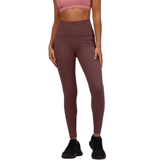 BlissClub Womens Ultimate Leggings Barkha Brown Caramel