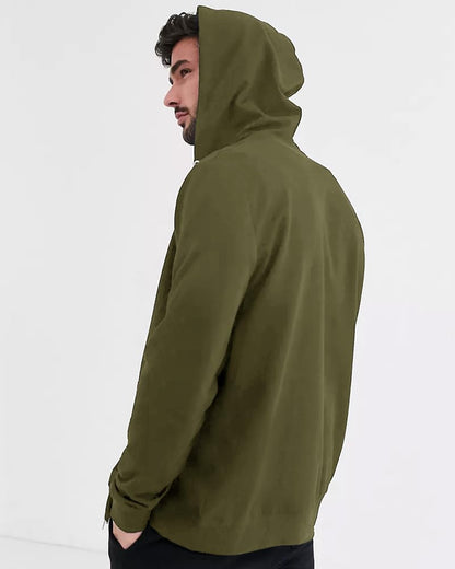 Noble Monk MenS Casual Hoodie | Casual Solid Full Sleeves Men Stylish Hoodie | Zipper Hoodie For Winter | Hooded Sweatshirt For