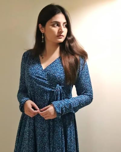 Noble Monk Women'S Fit And Flare Full Sleeve Dress