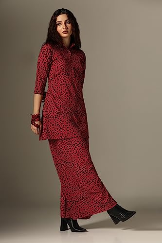 Greciilooks WomenS Co Ord Set || Nightdress For Women || Top & Trouser Combo Night Suit For Women || Comfortable Lounge Wear ||