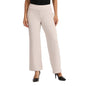 BlissClub Work-to-Wine Twill Flare Pants -Tall Above 55, Twill Pattern, Cotton Pants, Breathable and Stretchy