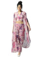 Libas Womens Printed Chiffon Co-Ord Set For Women