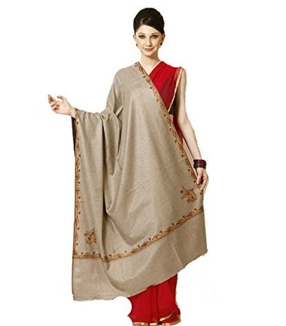 Weavers Villa Womens Kashmiri Shawl, 100cm x 200cm