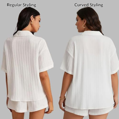 Leriya Fashion WomenS Poly Lycra Blend Solid Regular Western Co Set (Lf-W.Co-Ord Set-W2274&Sh305_White