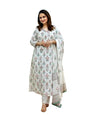 Pinkmint WomenS Printed V Neck Kurta And Pant Set With Dupatta (Pack Of 1)