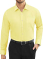 CB-COLEBROOK Mens Cotton Casual Classic Design Button Up Shirt with Chest Pocket, Male Clothes for Spring and Fall Business Occ