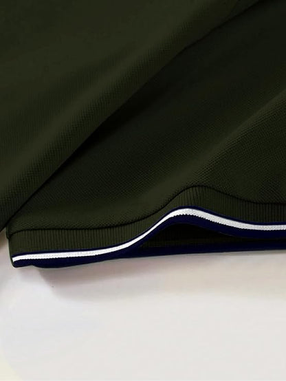 Leriya Fashion Solid Regular Fit T-Shirt For Men (Lf-M.T Mt1223_Green