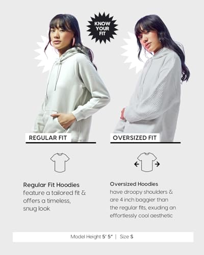Bewakoof Official Rick and Morty Merchandise Womens Graphic Printed Oversized Fit Full Sleeve Hooded Neck Polycotton Hoodies 62