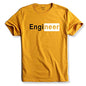 ADRO Engineer Mens Cotton Printed T-Shirt (R21-M-EGN-MU_Mustard_XL)
