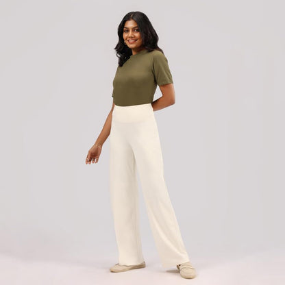 BlissClub Womens Ultimate Wide Legged Pants -Tall