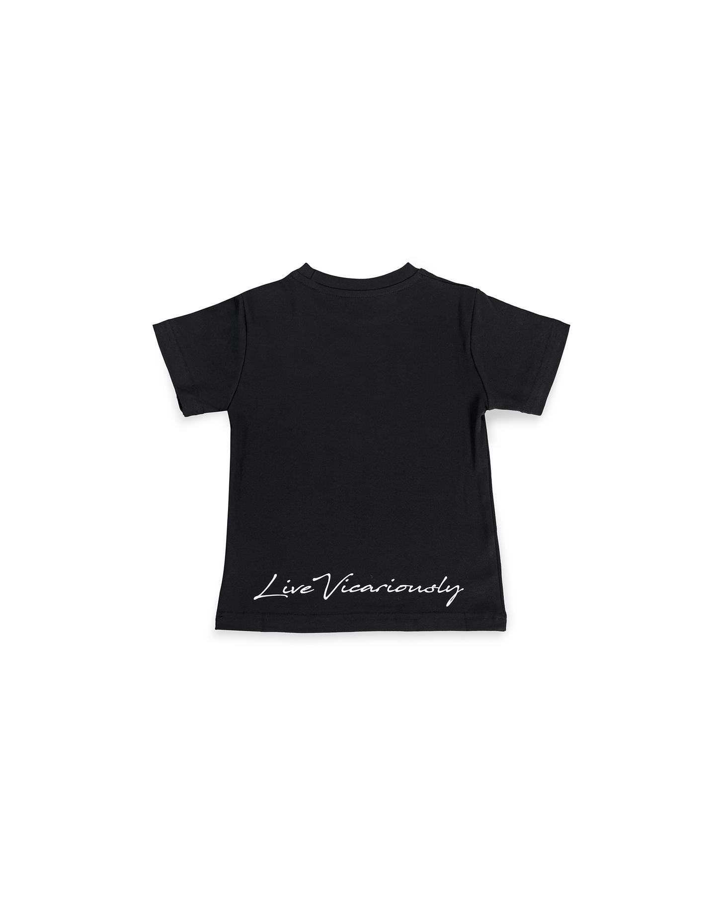 Live Vicariously Graphic Tee - Black