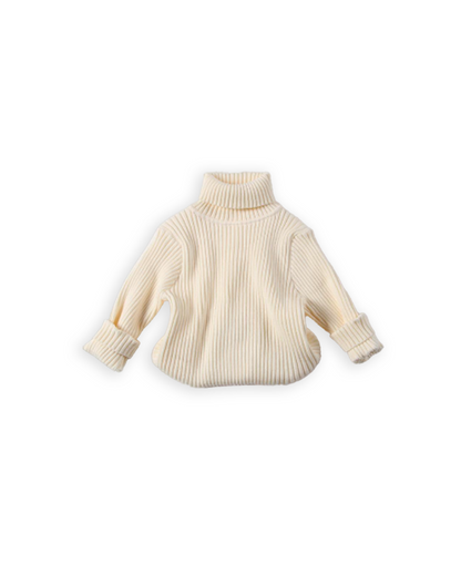 The Cloud Turtleneck Sweater - Cream