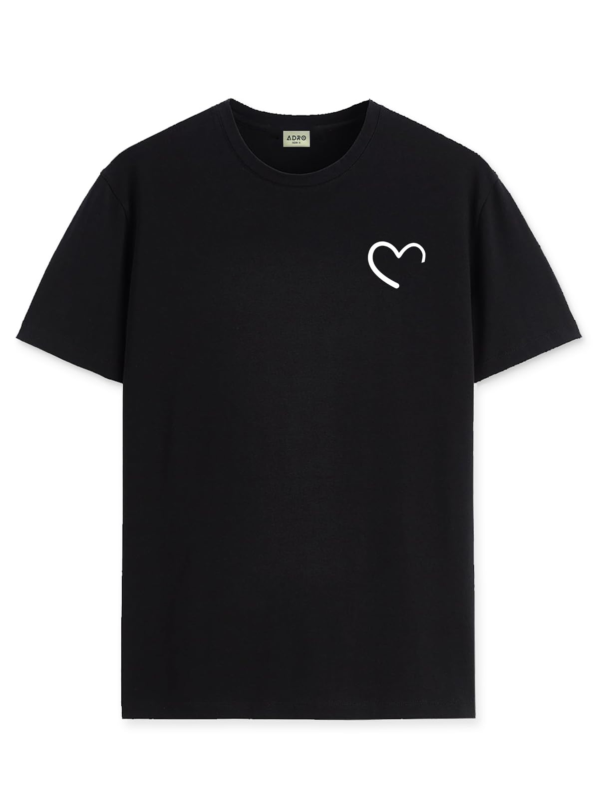 ADRO T-Shirts for MenChest Printed T-Shirt for MenCotton Tshirt for Men|RN24-STICK-HALF