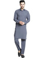 Jompers Mens Solid Pathani Kurta With Salwar