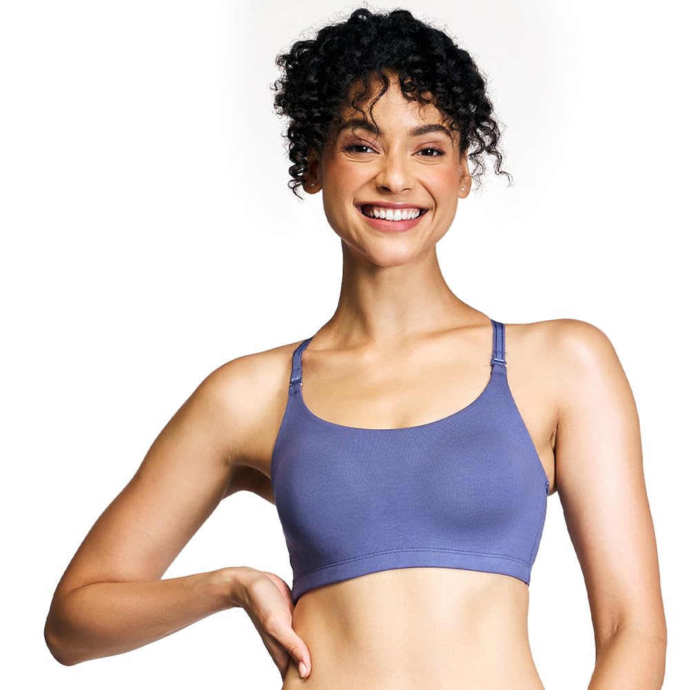 Nykd (Nyb165 Cotton Non Padded & Non Wired Full Coverage Slip On T-Shirt Bra For Women | Easy Breezy Soft Fabric With Hidden Sha